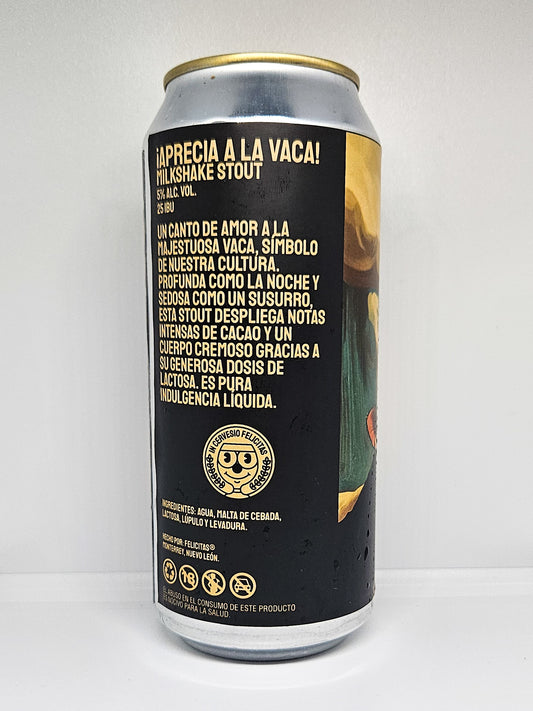 FELICITAS®  ¡Aprecia a La Vaca! - Milkshake Stout