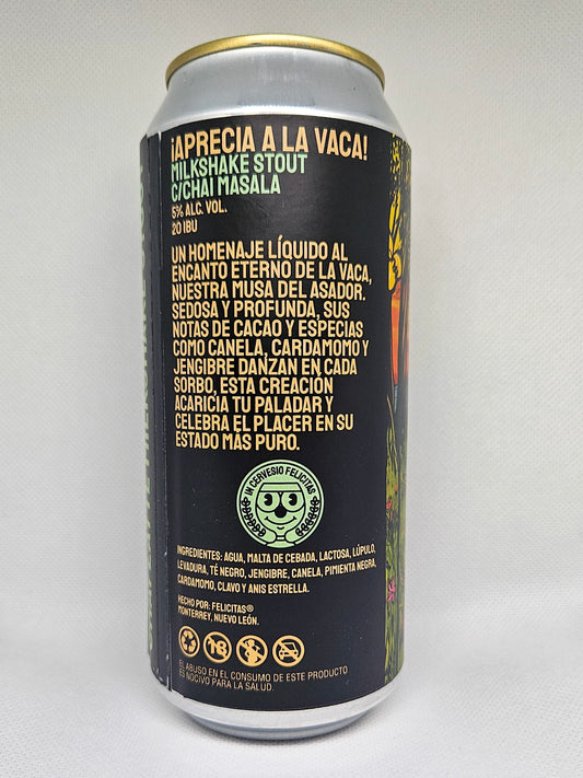 FELICITAS®  ¡ALV! Chai Latte - Chai Masala Milkshake Stout