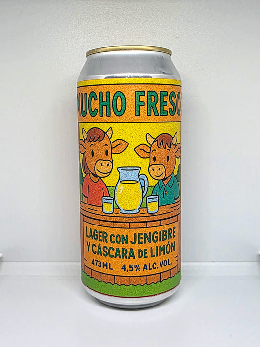 FELICITAS® Mucho Fresco - American Lager C/Jengibre y Cáscara de Limón